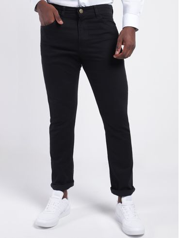 Calça Sarja Vilejack Masculina PRETO