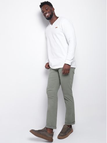 Calça Sarja Bivik Masculina VERDE