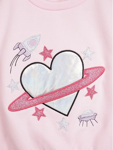 Conjunto Infantil Para Menina - ROSA