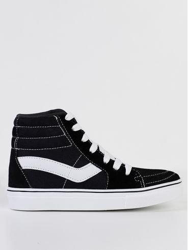 Tênis Infantil Para Menino - PRETO/BRANCO