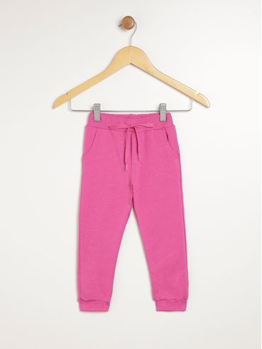 Calça Jogger Infantil Para Menina - PINK