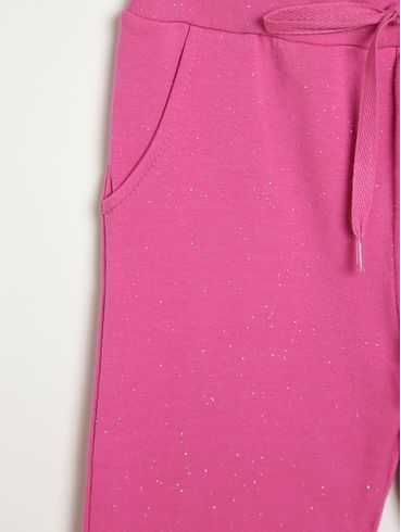 Calça Jogger Infantil Para Menina - PINK