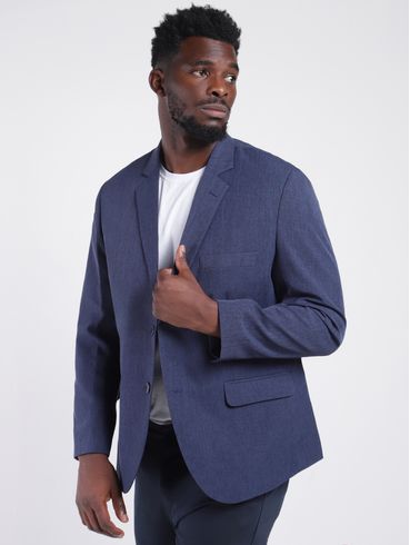 Blazer Oxford Masculino MARINHO