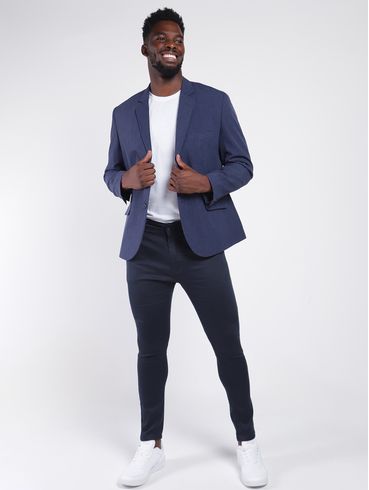 Blazer Oxford Masculino MARINHO