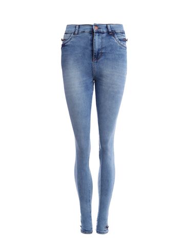 Calça Jeans Cigarrete Feminina AZUL