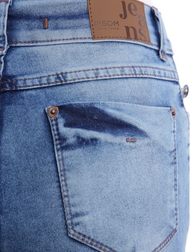 Calça Jeans Cigarrete Feminina AZUL