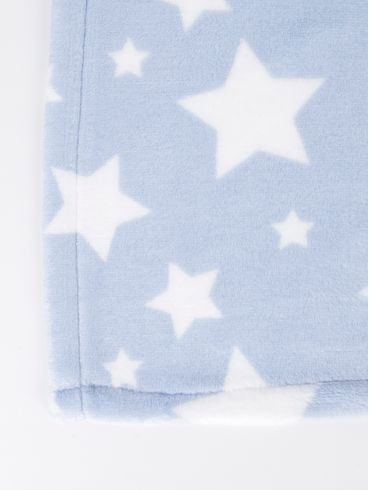 Manta Infantil Para Bebê - AZUL