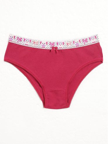 Calcinha Infantil Para Menina - PINK