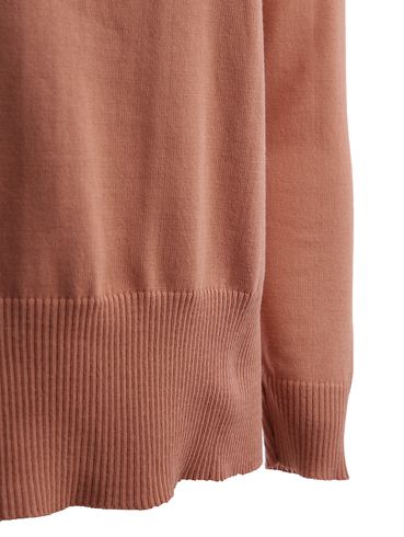 Blusa Tricot Gola Alta Feminina BEGE