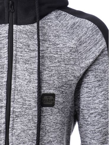 Jaqueta Moletom com Capuz Masculina MESCLA