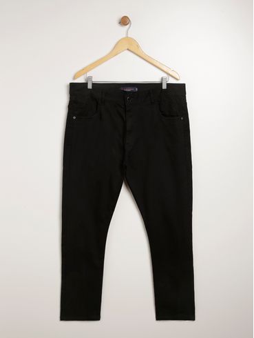 Calça Sarja Plus Size Masculina PRETO