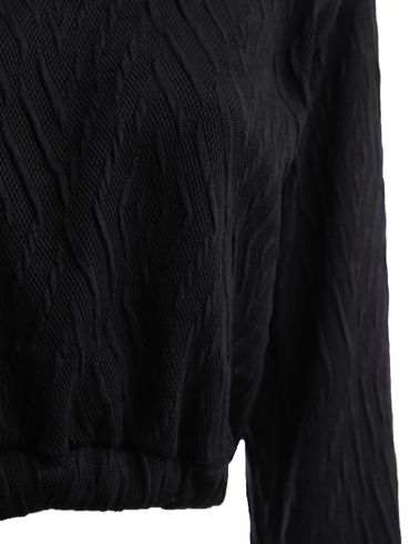 Blusa Manga Longa Feminina PRETO