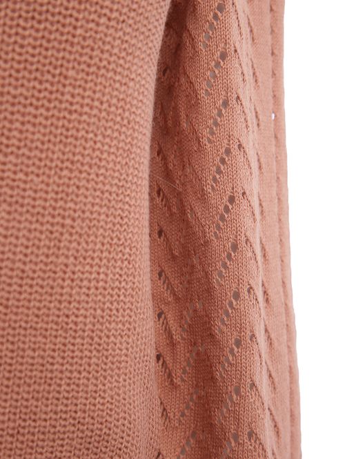 Blusa Tricot Feminina MARROM