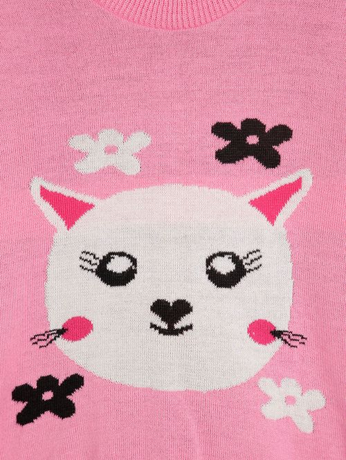 Blusa Manga Longa Infantil Para Menina ROSA