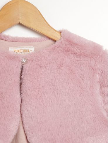 Casaco Infantil Para Menina - ROSA