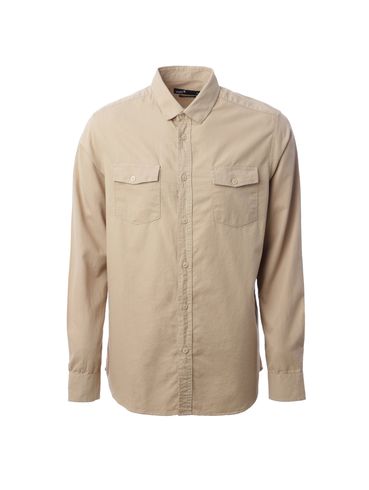 Camisa Manga Longa Masculina CAQUI