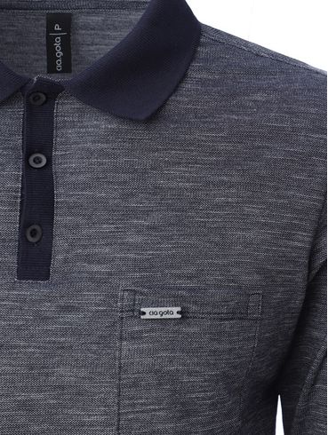 Camisa Polo Masculina MARINHO