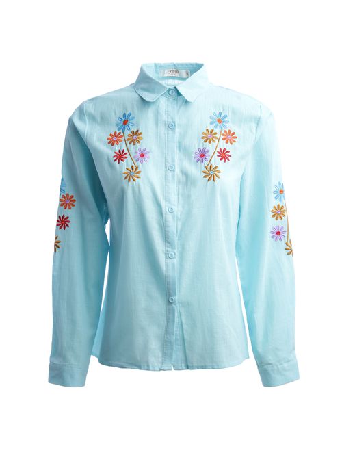 Camisa Feminina AZUL