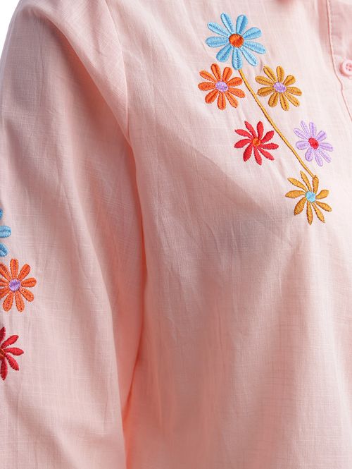 Camisa Feminina ROSA CLARO