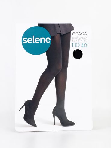 Meia - Calça Fio 40 Opaca Selene Feminina PRETO