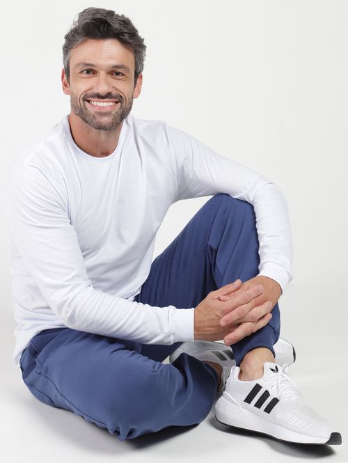 Calça Moletom Jogger Masculina MARINHO