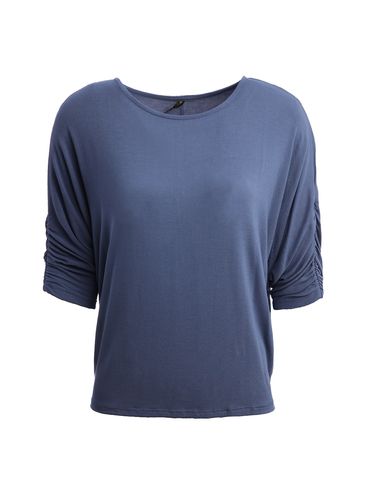 Blusa Manga 3/4 Feminina AZUL