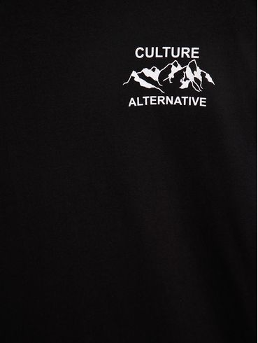 Camiseta Manga Longa Plus Size Masculina PRETO