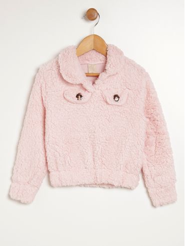 Blusa Infantil Para Menina - ROSA