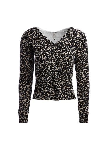 Blusa Manga Longa Moletinho Feminina PRETO