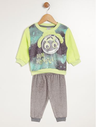 Conjunto Infantil Para Bebê- VERDE