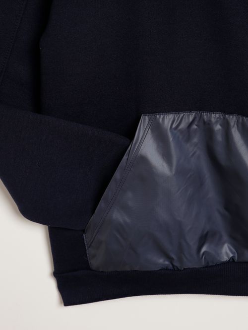 Moletom com Capuz Juvenil Para Menino - MARINHO