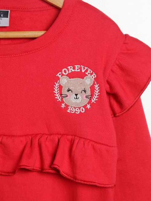 Conjunto Infantil Para Menina - VERMELHO