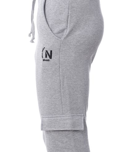 Calça Moletom Cargo Masculina MESCLA