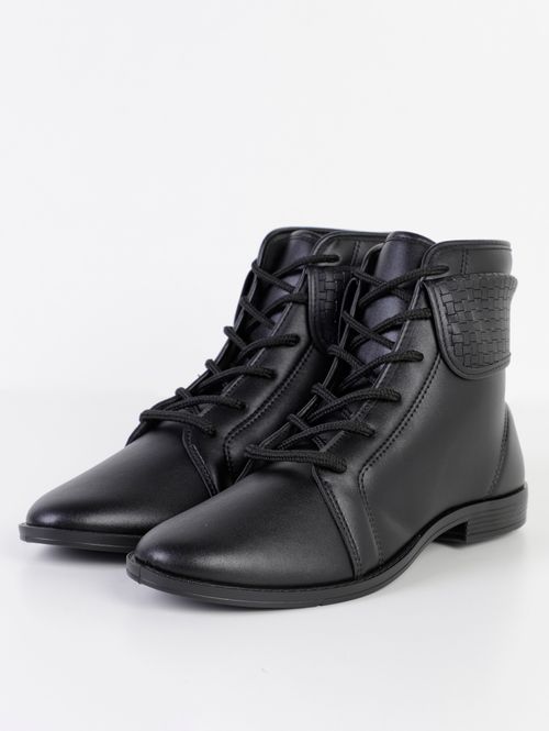 Bota Coturno Moleca Feminina PRETO