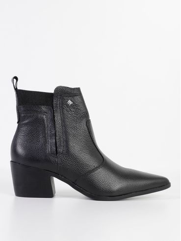 Bota Cano Curto Di Valentini Feminina PRETO