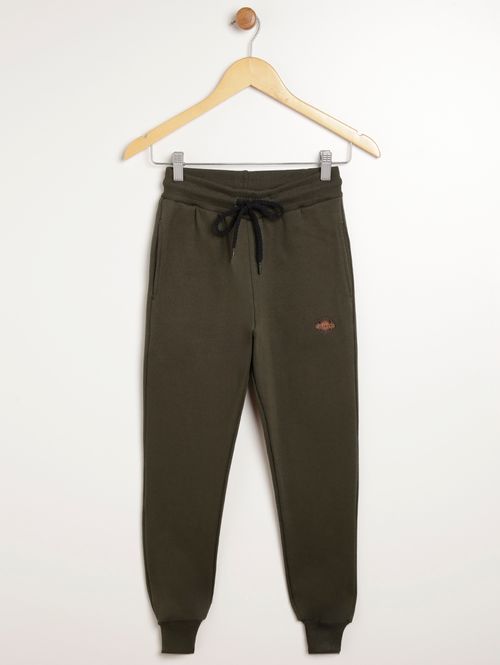 Calça Moletom Juvenil Para Menino - VERDE