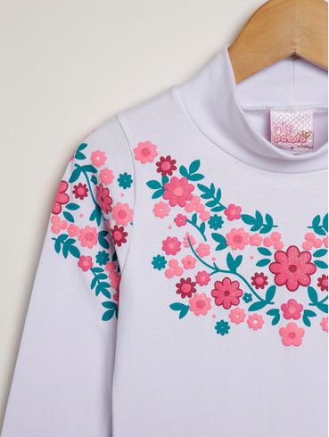Conjunto Infantil Para Menina - BRANCO