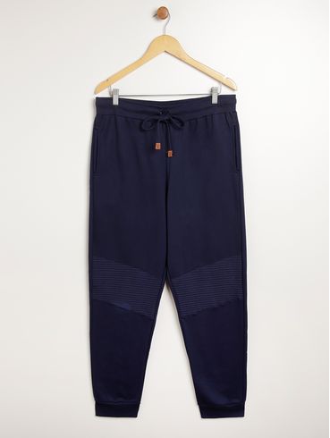 Calça Moletom Jogger Plus Size Masculina MARINHO