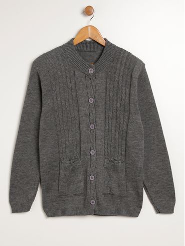 Cardigan Plus Size Feminino MESCLA