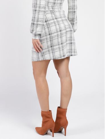Saia Curta Autentique Feminina BRANCO