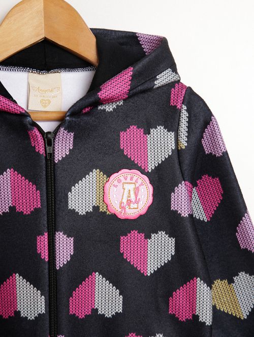 Conjunto Infantil Para Menina - PRETO