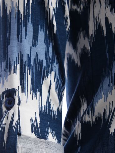 Blusa Manga 3/4 Feminina AZUL