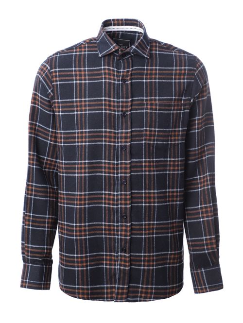 Camisa Manga Longa Vilejack Masculina MARINHO