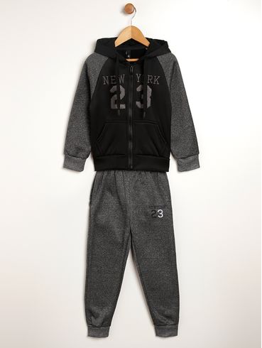 Agasalho Infantil Para Menino - PRETO