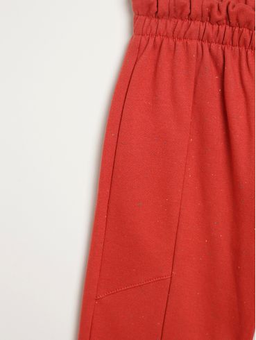 Calça Wide Leg Infantil Para Menina - TELHA