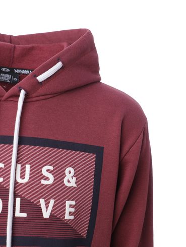 Moletom Canguru Masculino BORDO