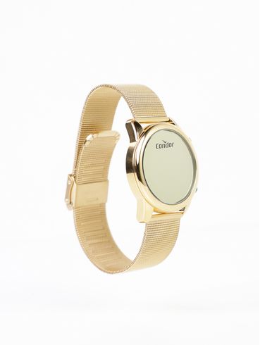 Relógio Digital Condor Feminino Dourado/ UNICO