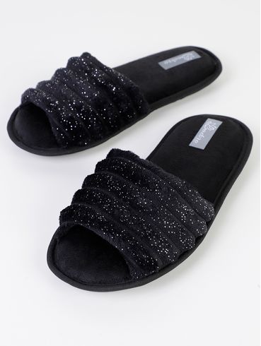 Pantufa Fleecê Feminina PRETO