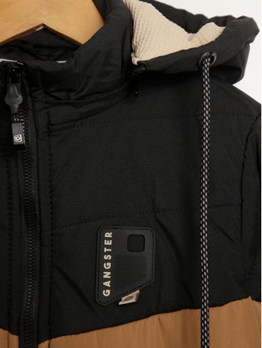 Jaqueta Parka Infantil Para Menino - PRETO