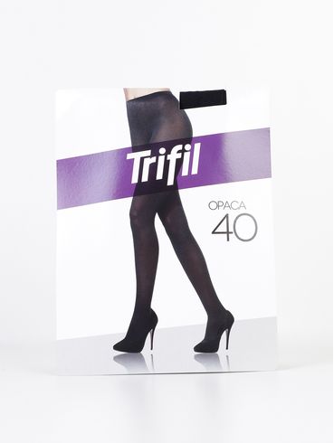Meia - Calça Fio 40 Tradicional Trifil Feminina PRETO
